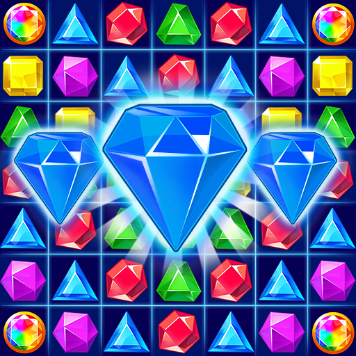 Jewel Crush Match 3 Legend MOD APK 5.5.2 (Unlimited Coins) Android