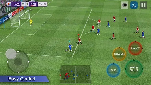 Pro League Soccer MOD APK 1.0.39 (Finish Match Speed Time) Android
