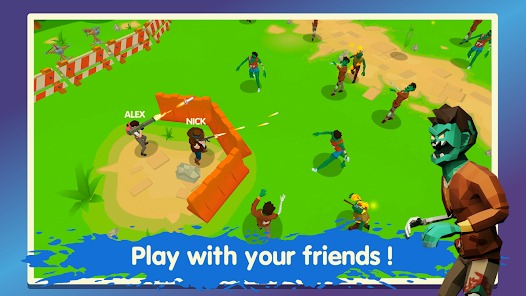 Two Guys & amp Zombies 3D Online MOD APK 0.72 (Unlimited Money) Android