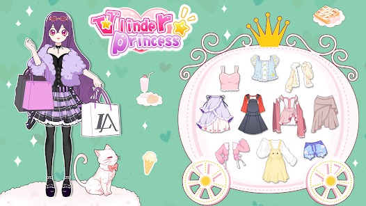 Vlinder Princess Dress up game MOD APK 1.9.29 (Unlocked Skins) Android