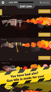 Gun Idle MOD APK 1.19 (VIP Purchased Unlimited Money) Android