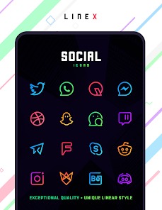 LineX Icon Pack APK 5.4 (Full Patched) Android