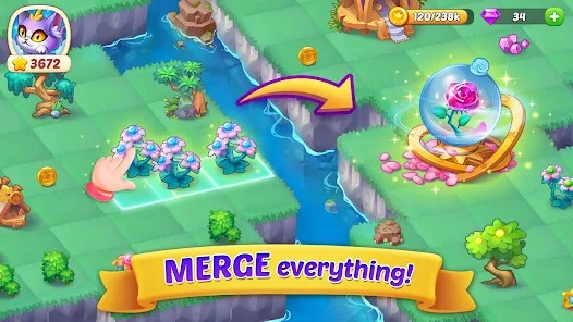 Merge Tales Merge 3 Puzzles MOD APK 2.1.3 (Unlimited Resources) Android