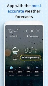 Weather Screen-Forecast Radar MOD APK 4.6.9 (Premium Unlocked) Android