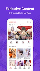 WebComics Webtoon & amp Manga MOD APK 3.1.32 (All Content Unlocked) Android