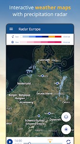 wetter.com Weather and Radar MOD APK 2.52.4 (Premium Unlocked) Android