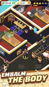 Idle Mortician Tycoon MOD APK 1.0.24 (Unlimited All Resources) Android
