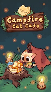 Campfire Cat CafeSnack Bar MOD APK 0.10.1 (Menu Free Shopping) Android