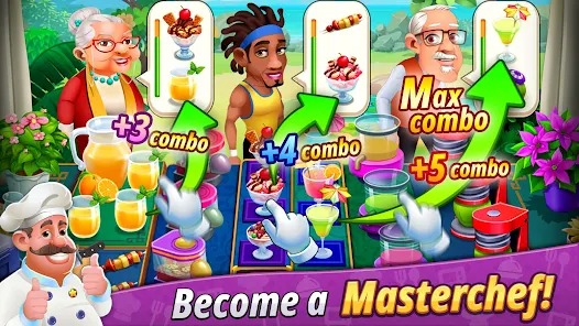 Cooking Super Star Tasty City MOD APK 3.6 (Free Shopping) Android