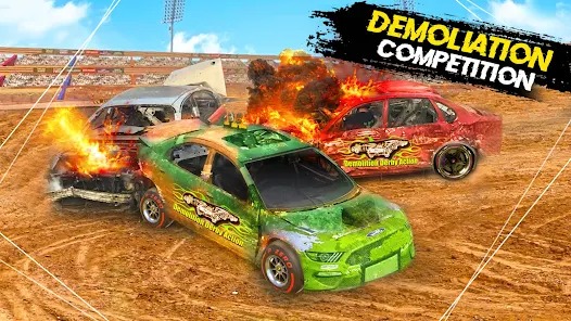 Demolition Derby Car Games MOD APK 4.2 (Unlimited Money) Android