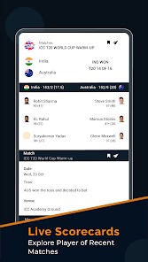Live Cricket Score Updates MOD APK 3.6.0 (Premium Unlocked) Android