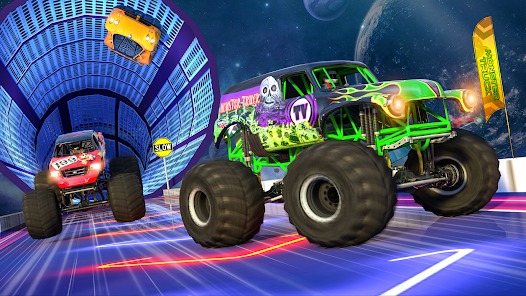 Monster Truck Stunts Car Games MOD APK 2.12 (Unlimited Money) Android