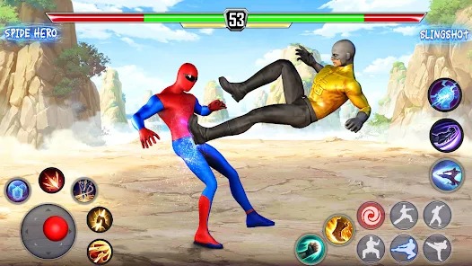 Superhero Kungfu Fighting Game MOD APK 2.0.1 (Unlimited Gold Token) Android