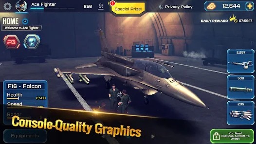 Ace Fighter Modern Air Combat MOD APK 2.702 (Unlimited Money) Android