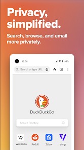 DuckDuckGo Private Browser MOD APK 5.156.0 (VIP Unlocked) Android