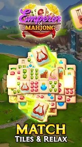 Emperor of Mahjong Tile Match MOD APK 1.37.3700 (Unlimited Money) Android