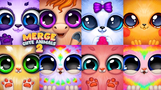 Merge Cute Animal 2 Mini Pets MOD APK 2.28.0 (High Experience Instant Level Up) Android