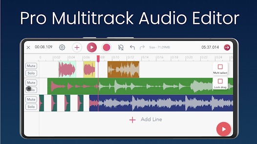 Pro Music Editor Music Mixer MOD APK 6.0.9 (Premium Unlocked) Android