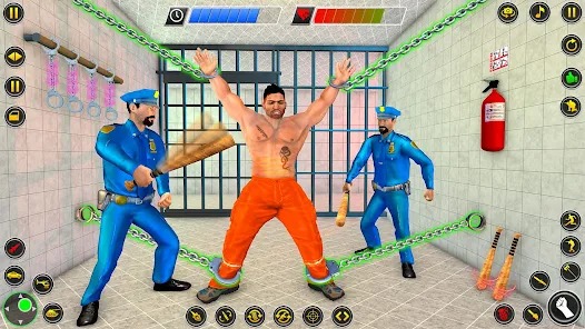 Grand Jail Prison Escape Game MOD APK 2.5 (Dumb Enemy) Android