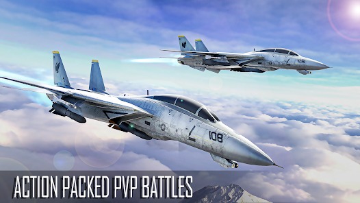Jet Fighter Plane Game MOD APK 3.7 (Unlimited Money) Android