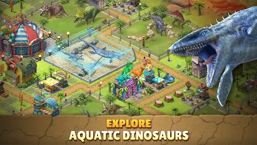 Jurassic Dinosaur Park Game MOD APK 1.1.0 (Unlimited Money Gold) Android