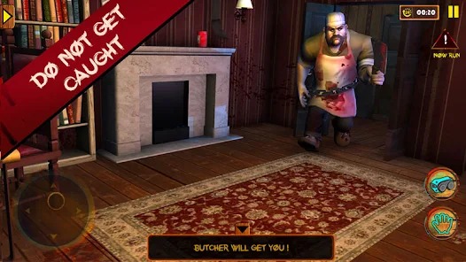 Scary Butcher 3D MOD APK 3.0.1 (Menu Dumb Enemies) Android