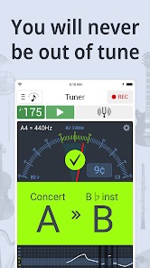 Tuner Metronome MOD APK 7.02 (Premium Unlocked) Android